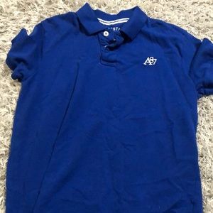 American Eagle Royal Blue Polo size M